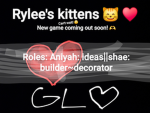Rylee's kittenss