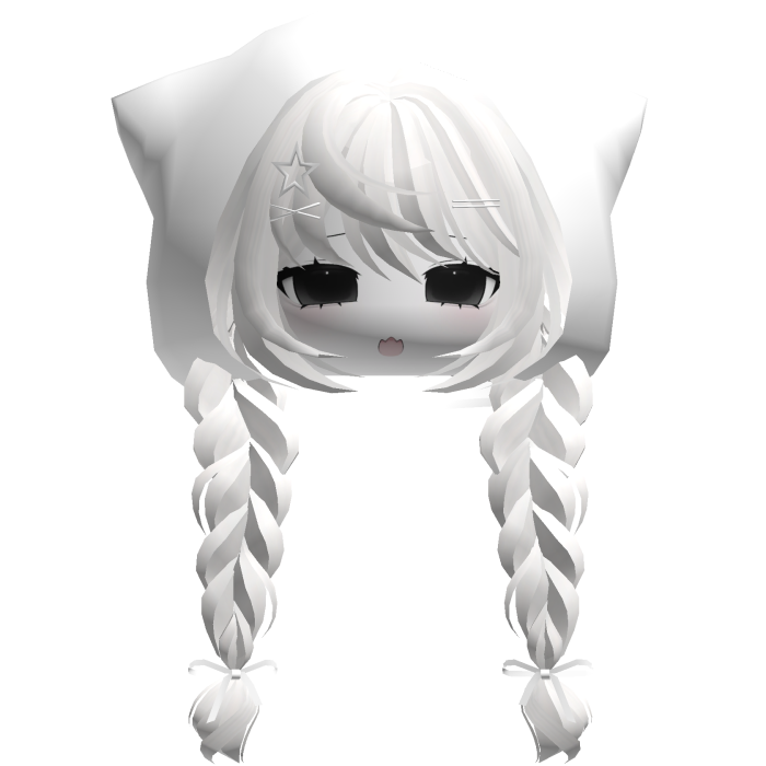 emo moe keri hair w anime girl face white white