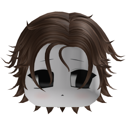 Brown Fluffy Layered Boy Hair