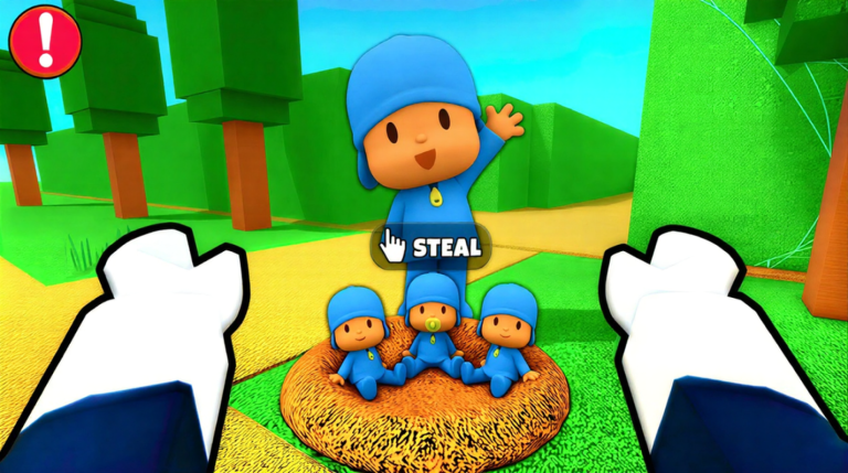Steal a Pocoyo Baby screenshot 2
