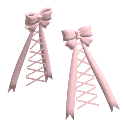 Cute Pink Bows Roblox item