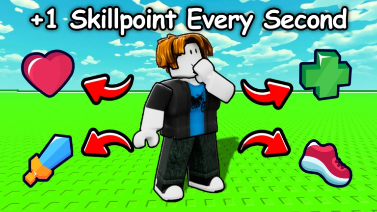 [⛄] +1 SkillPoint Every Second