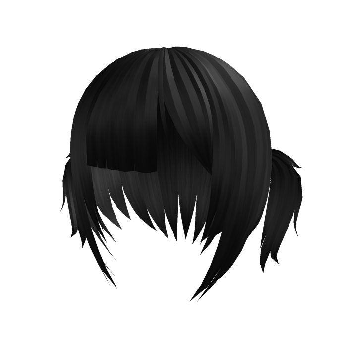 Ი⑅𐑼 black cutesy shy moe pigtails