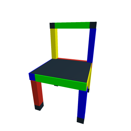 rainbow chair