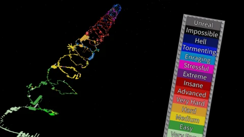 Spiral Difficulty Chart Obby Roblox game thumbnail