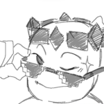 ADemon eating
