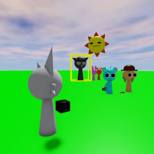 Sprunki Building official Roblox game thumbnail