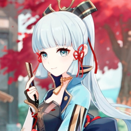 kamisato ayaka // genshin icon Roblox decal