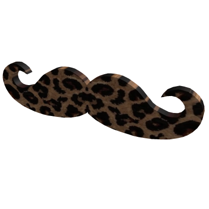 Leopard mustache  (for headless)