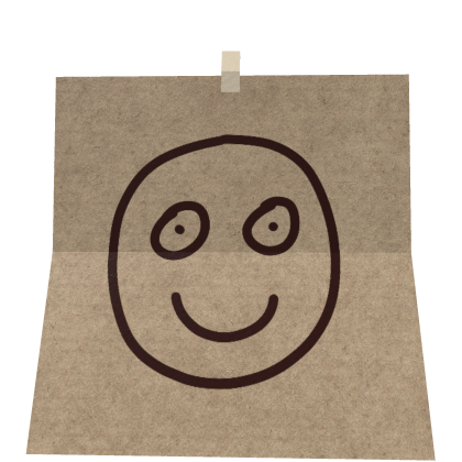 Happy Paper Mask 🙂