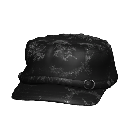 Black Sigil Buckled Combat Hat Roblox item