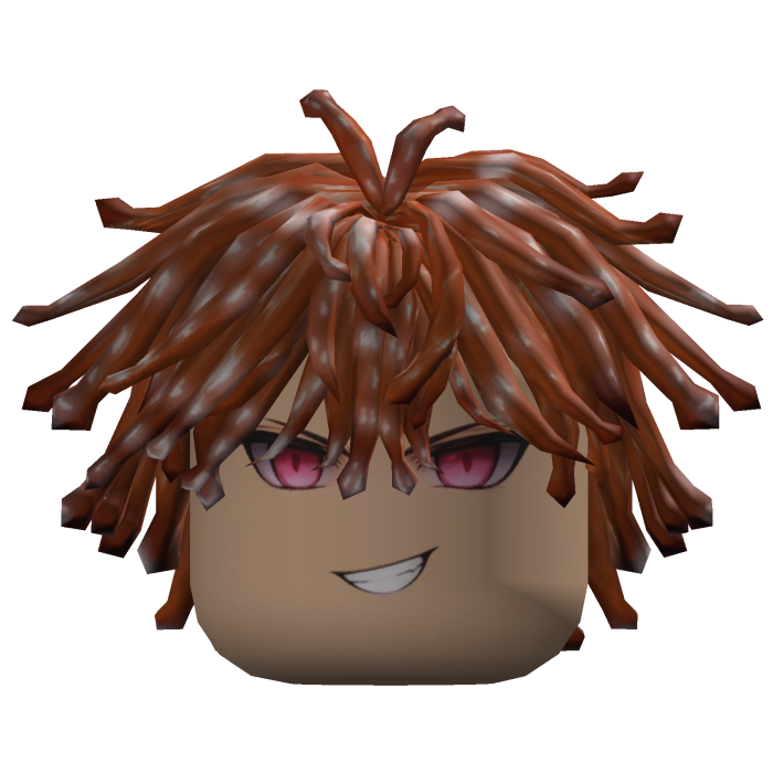 Spiky Anime Boy Hair (Brown)