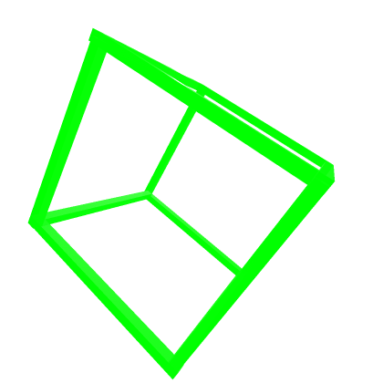 Neon-green party light