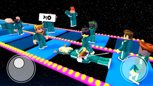 Impossible Squid Game Glass Bridge!!