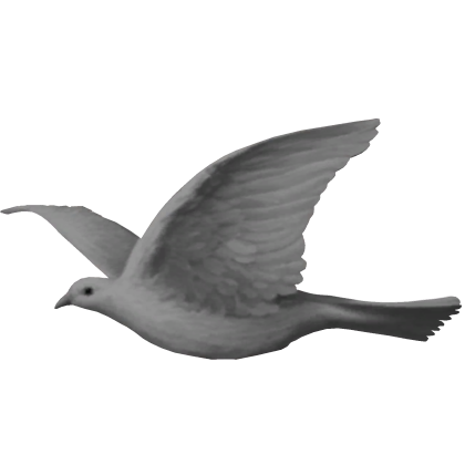 Dove-man in a bowler hat