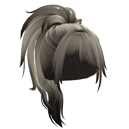 Black Blonde Scene Emo Spiky Ponytail Hair Roblox item