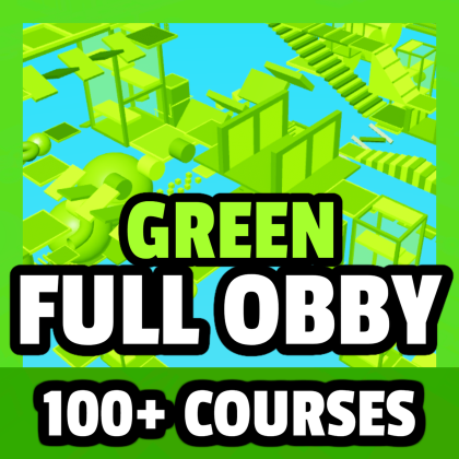 Green Full Obby Set [140 Stages]