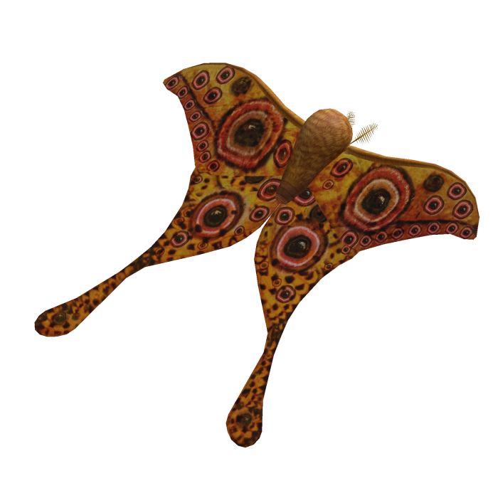 Moth Hair Clip
