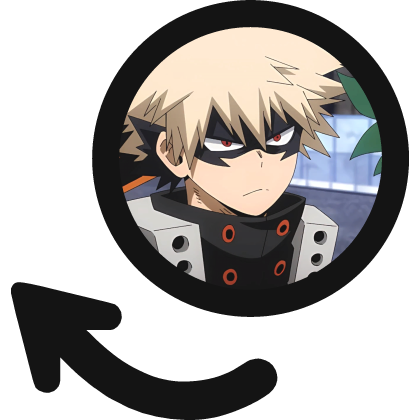 Katsuki Bakugo Meme Circle