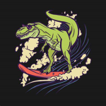 Loving dinosaurs