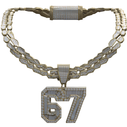 Gold 67 Chain Necklace 1.0 Roblox item
