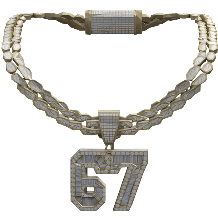 Gold 67 Chain Necklace 1.0