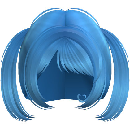Cute Dolly Soft Pigtails (Blue) Roblox item
