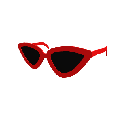 Roblox Item Trendy Red Glasses