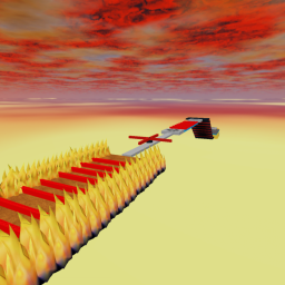 Lava Run Parkour escape