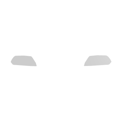 Glowing White Eyes (for man face) Roblox item