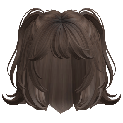 Cute Half up Half Down Pigtails(Brown)