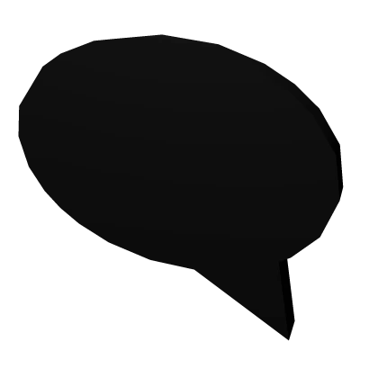 Black bubble i love free UGC [Code: 6032] Roblox item thumbnail