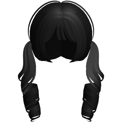 black adorable shoujo moe pigtails