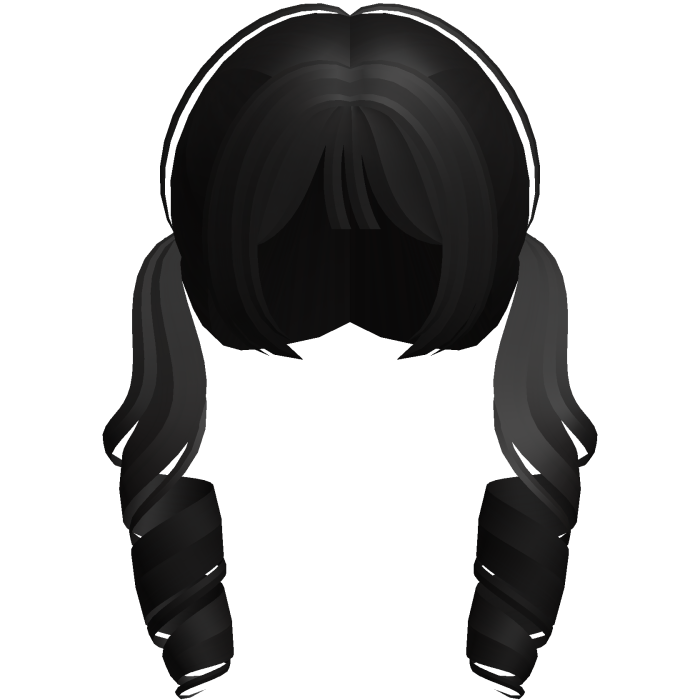 black adorable shoujo moe pigtails