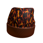Spooky Abstract Halloween Beanie