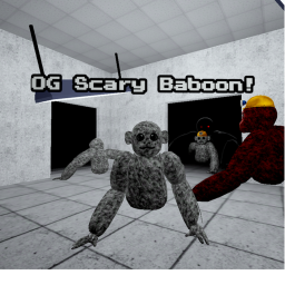 [Redid Textures!🛠️]OG Scary Baboon! 🦍