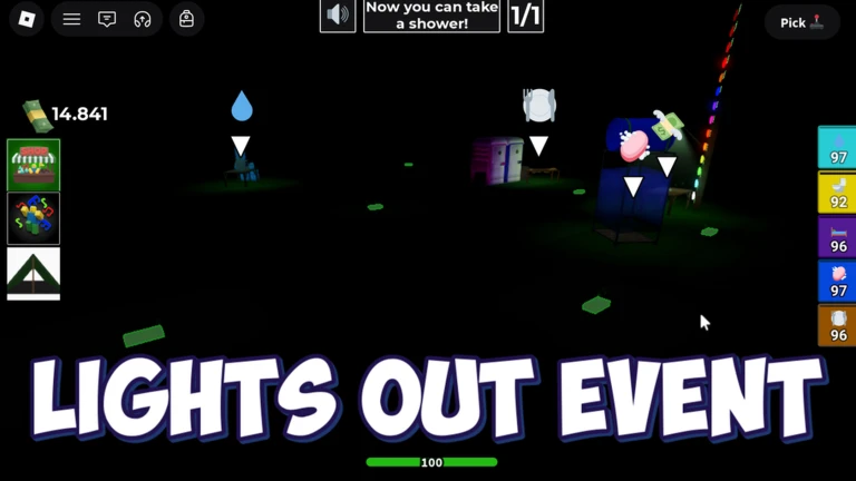 Lights out event