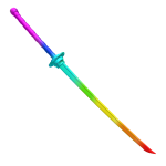 Radiant Rainbow Katana