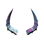 [ pbr ] Silver-Veined Pastel Horns [ v2 ]