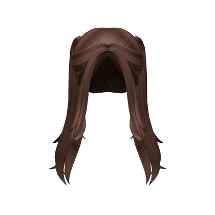 Brown High Anime Twintails Roblox item