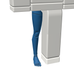 Mannequin_2 - Right Leg
