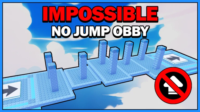 IMPOSSIBLE No Jumping Obby