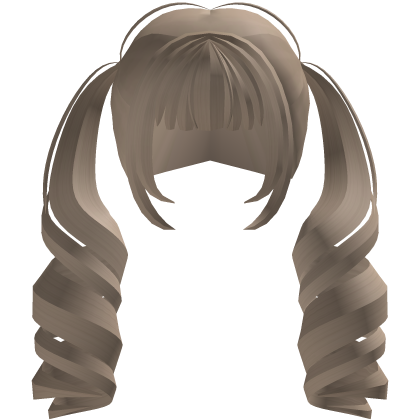 bratty twintails curl blonde Roblox item