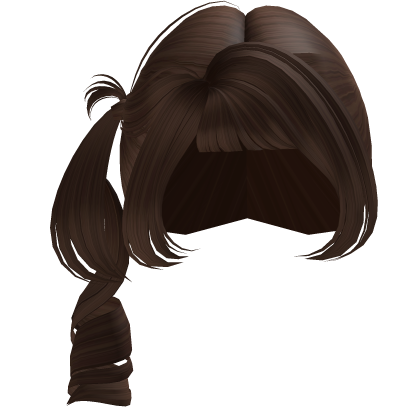 [FREE] ꒰ Chocolate Curly Hair w cute Bangs ꒱ thumbnail