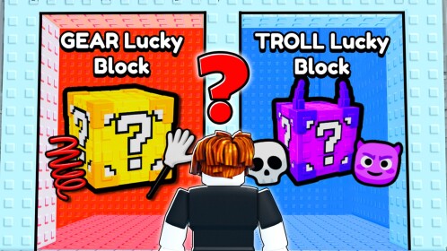 Would You Rather: Lucky Block Tower!