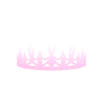 Glowing Pink Princess Tiara