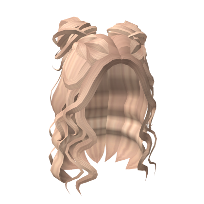 Preppy Buns Hair (Blonde)