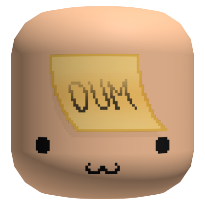 8-Bit Goofy Silly Dum Face Roblox item