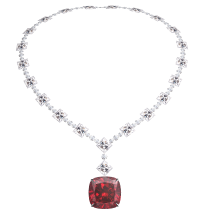 Kim's Ruby Diamond Necklace Roblox item