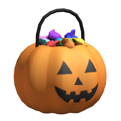 [BACK] Halloween Pumpkin Basket/Bucket Roblox item